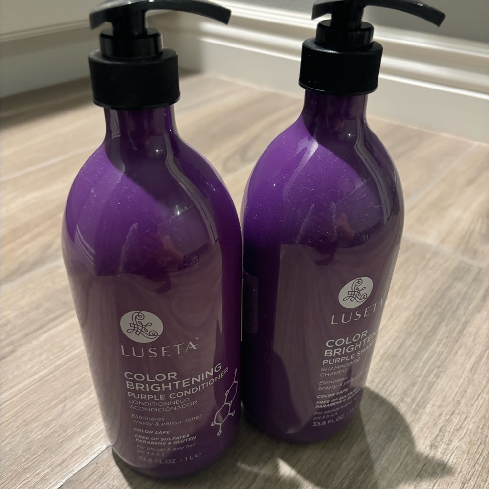 Luseta Brightening Color Shampoo and Conditioner
